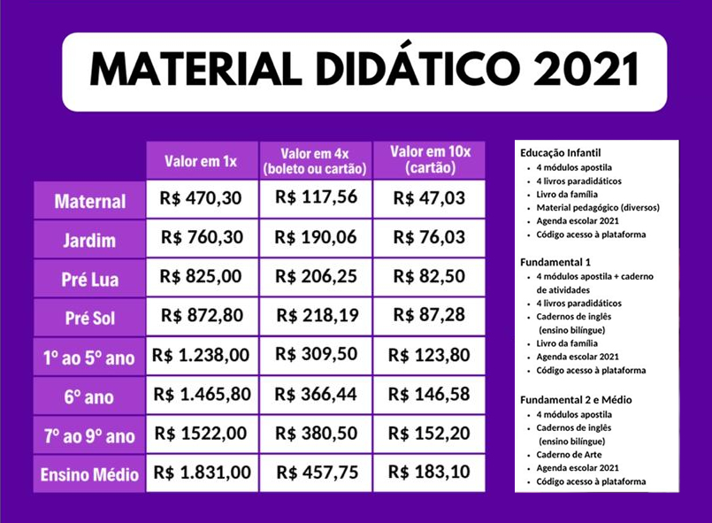 Jean Piaget Colegio - Descontos, Preço das Mensalidades e Comentários